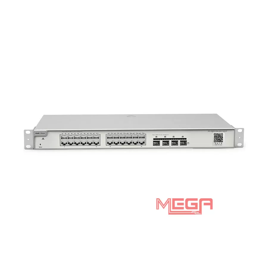 Switch Managed Ruijie Reyee 24 Port Gigabit 4 SFP uplink