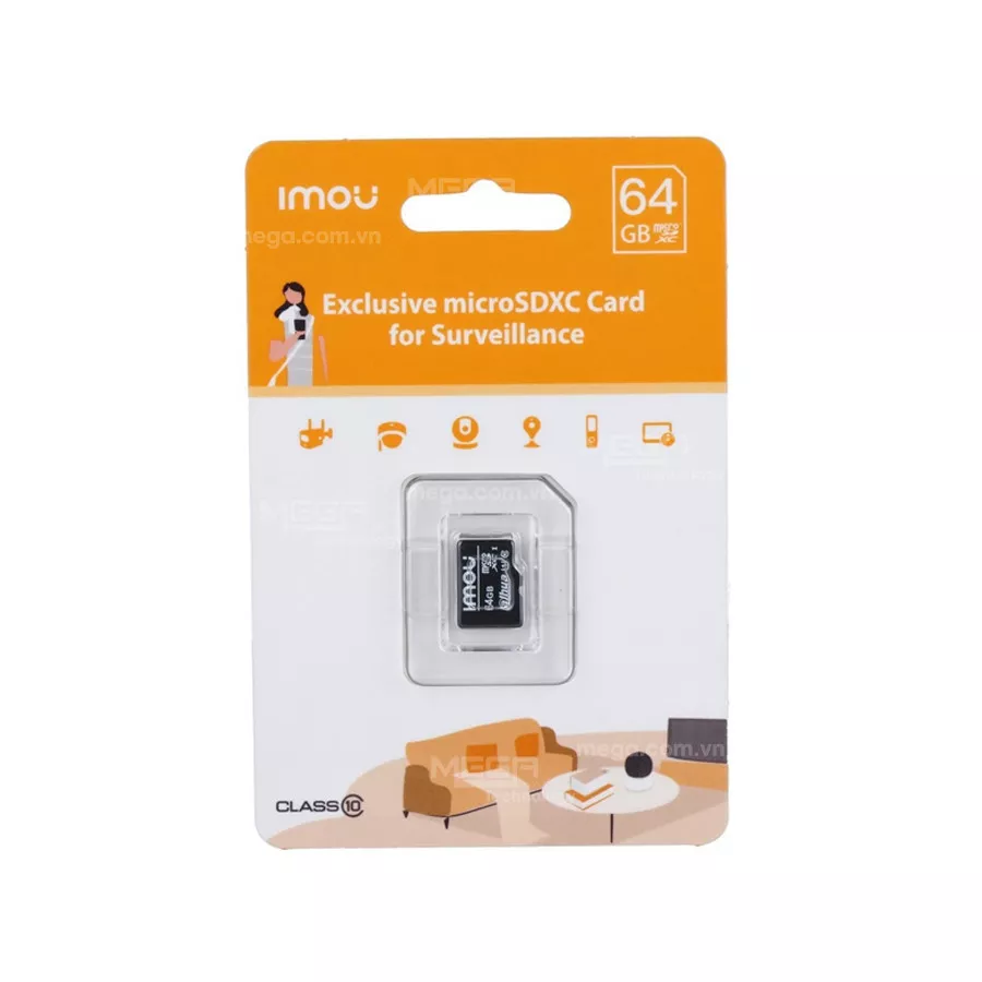 Thẻ nhớ Imou Micro SD 64GB ST3-64-T1