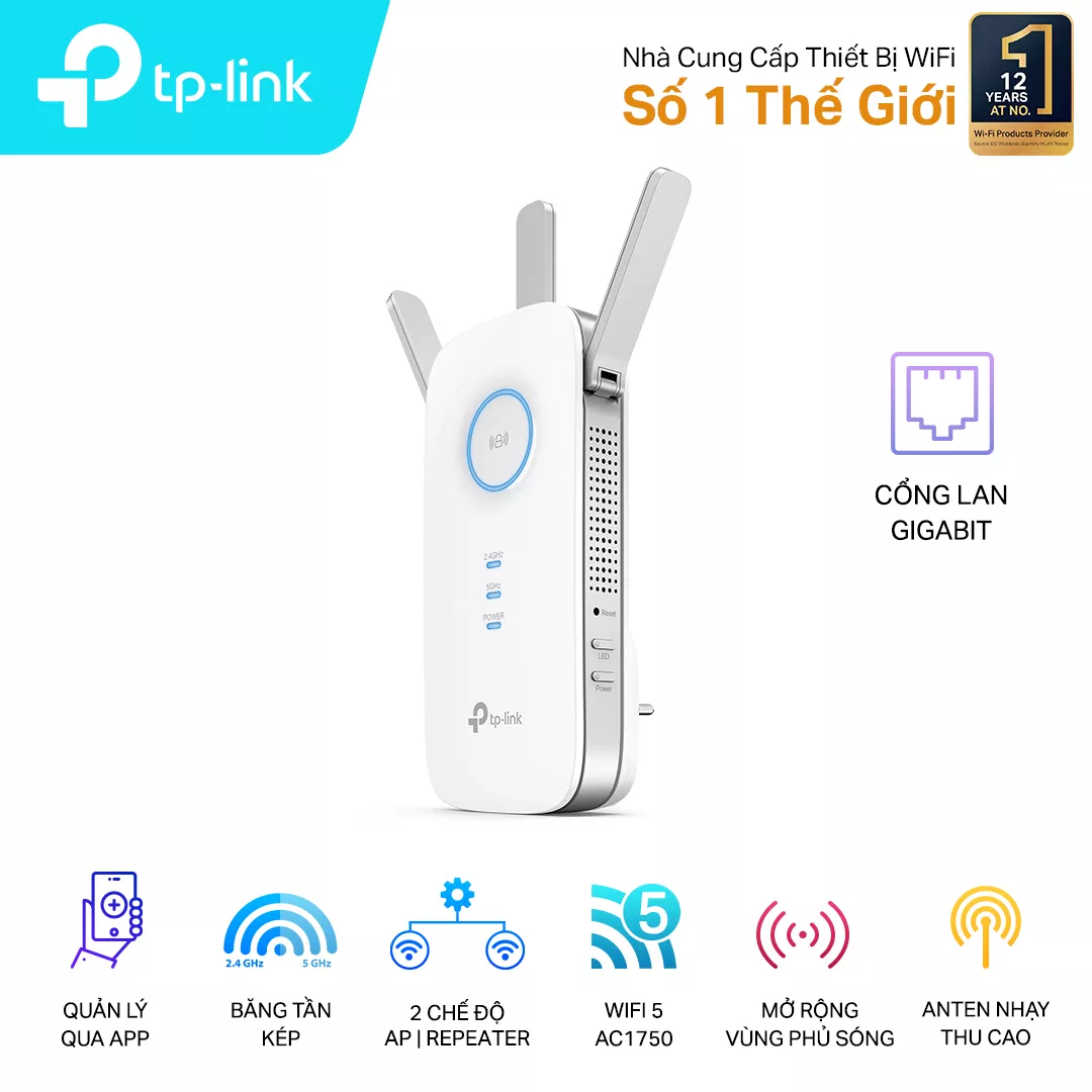 Bộ phát sóng TP-Link RE450 AC1750