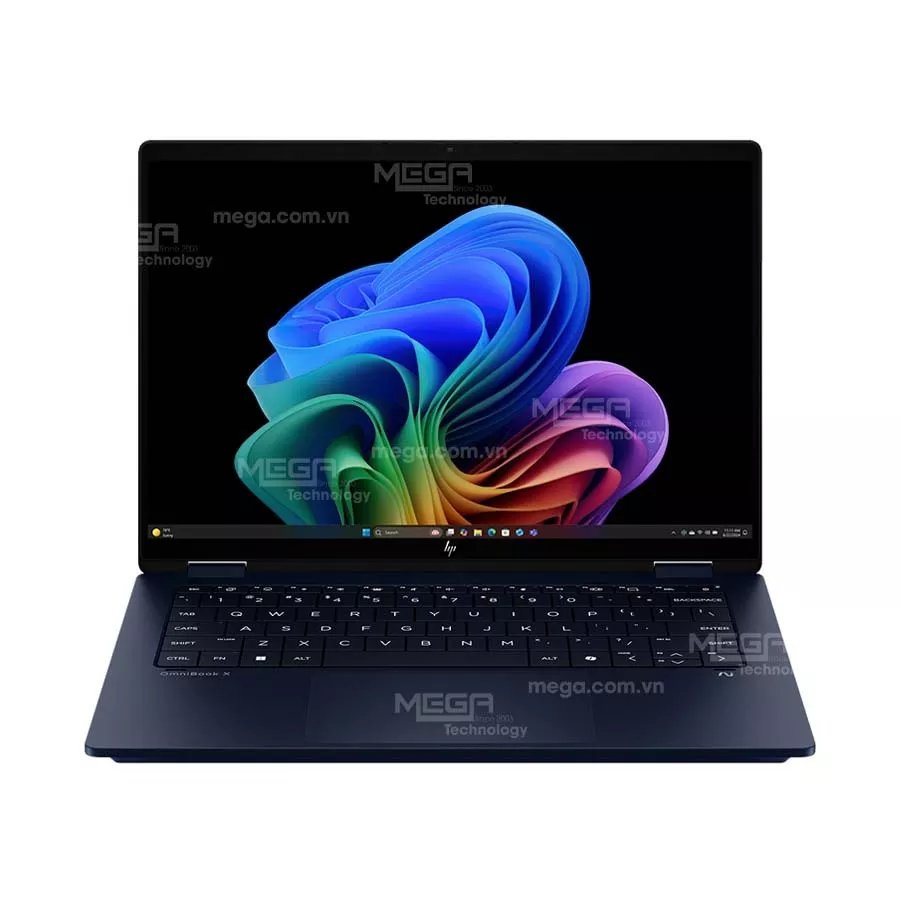 Laptop HP OmniBook X Flip 14-fm0088TU BZ7Q2PA Xanh
