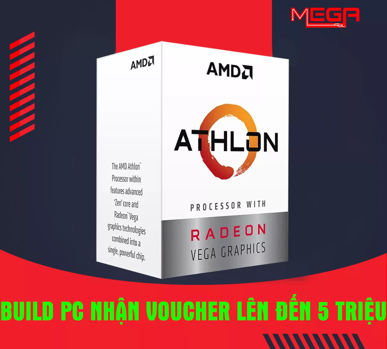 CPU AMD Athlon 3000G Full Box
