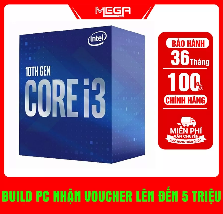Cpu Intel Core i3- 10100 Box
