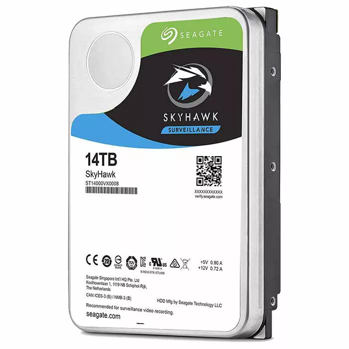 Ổ cứng PC HDD  14TB Seagate Surveillance Skyhawk ST14000VX0008