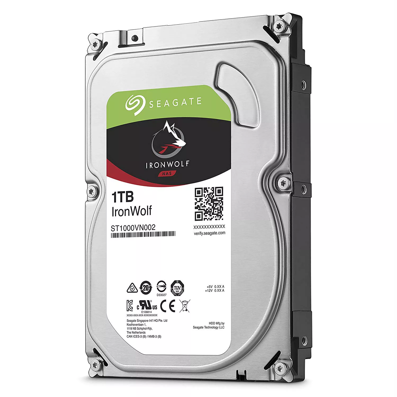 Ổ cứng HDD PC 1TB Seagate Nas IronWolf ST1000VN002