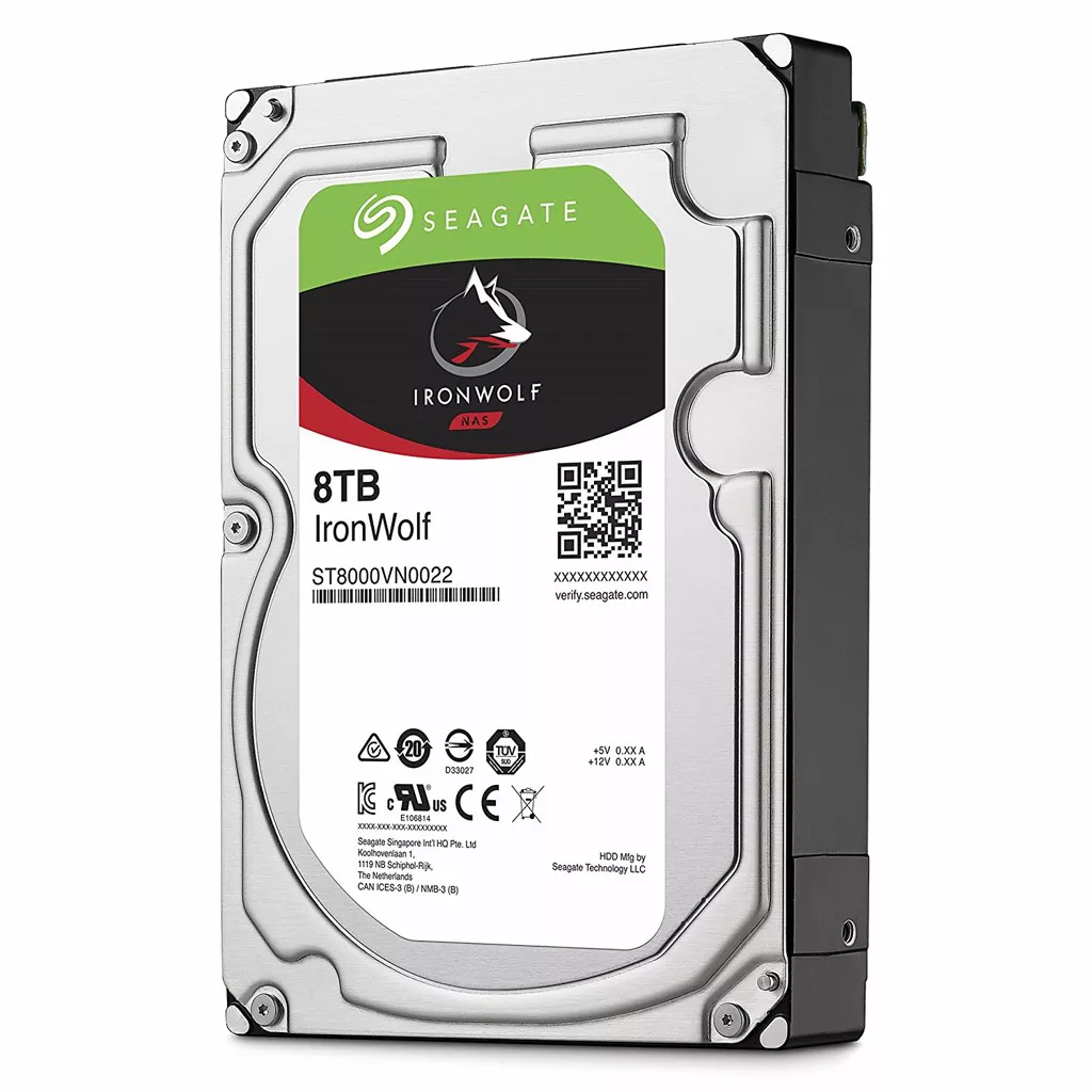 Ổ cứng PC 8TB Seagate Nas IronWolf ST8000VN0022