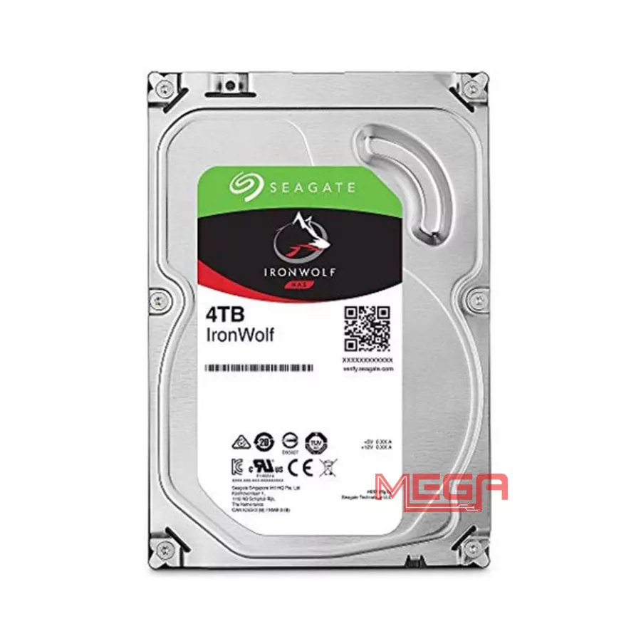 Ổ cứng HDD PC 4TB Seagate Nas IronWolf ST4000VN006