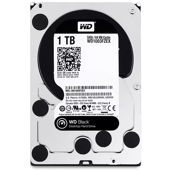 Ổ cứng HDD PC 1TB WD BLACK 5N