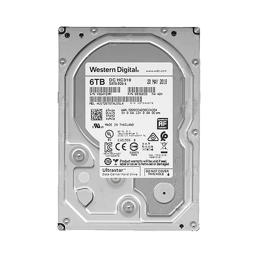Ổ cứng PC WD 6TB ENTERPRISE ULTRASTAR DC HC310
