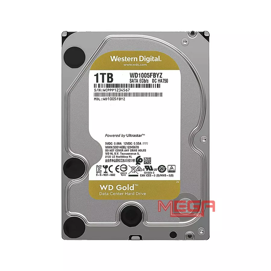 Ổ cứng PC WD Gold 1TB