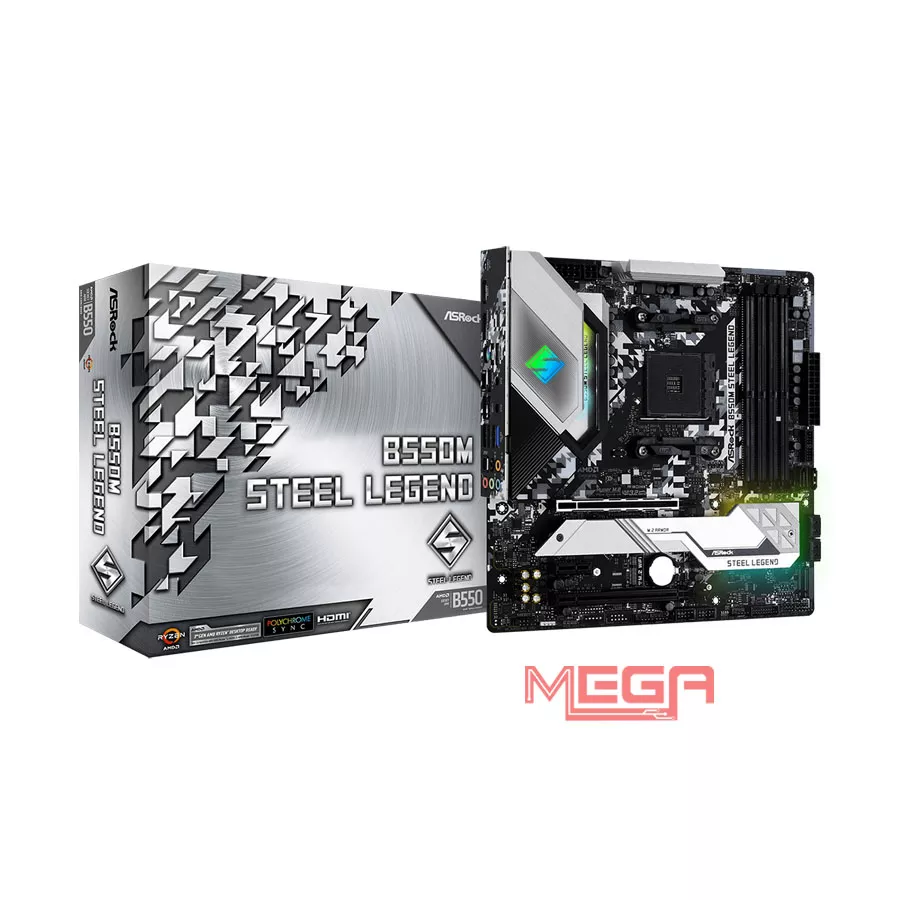 Mainboard Asrock B550M Steel Legend (DDR4) 90-MXBCU0-A0UAYZ