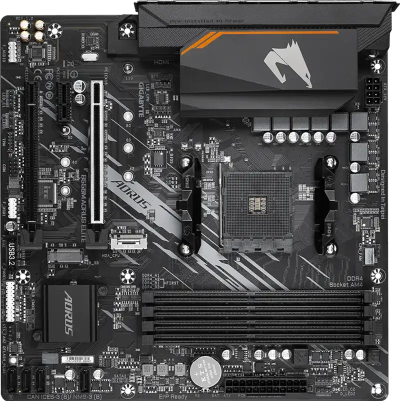 Mainboard Gigabyte B550M AORUS ELITE (AMD)