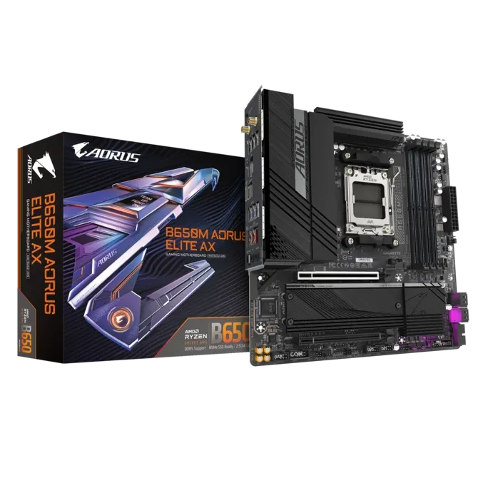 Mainboard Gigabyte B650M AORUS ELITE AX AMD DDR5