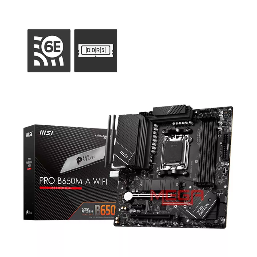 Mainboard MSI PRO B650M-A WIFI DDR5