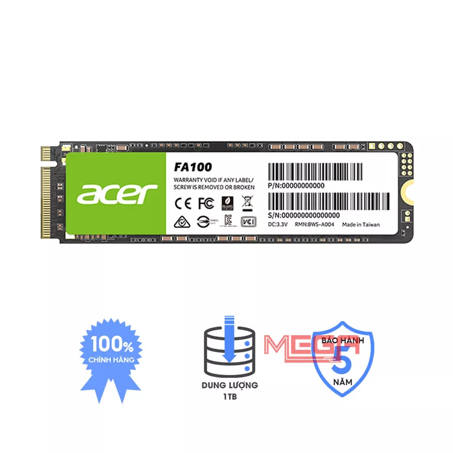 Ổ cứng SSD Acer FA100 128GB