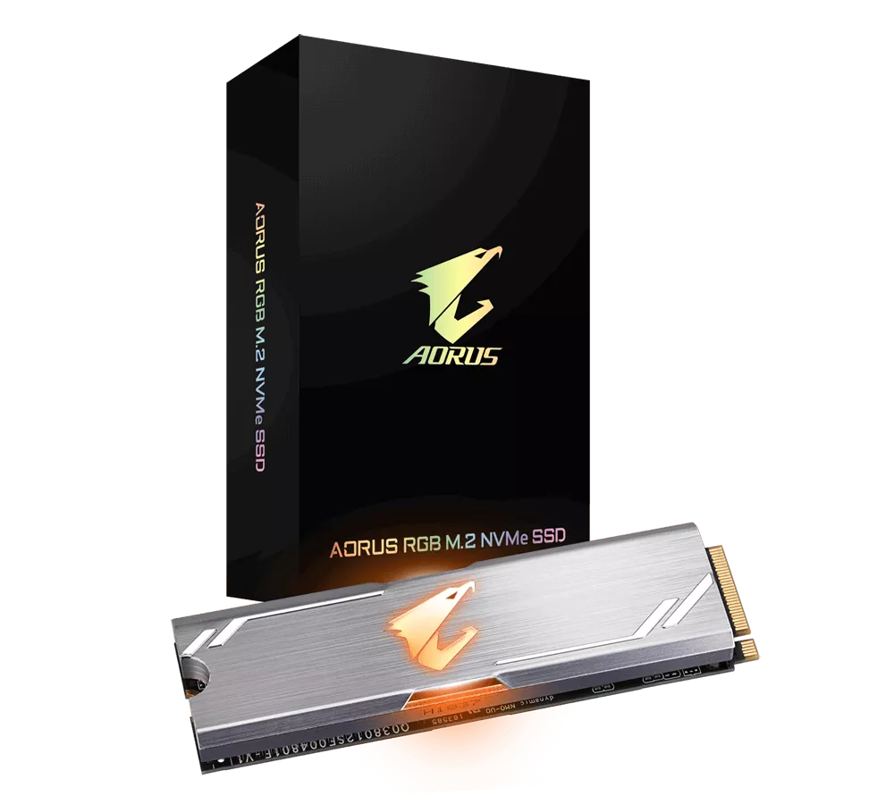 Ổ cứng SSD Gigabyte AORUS RGB M.2 NVMe PCIE 256GB