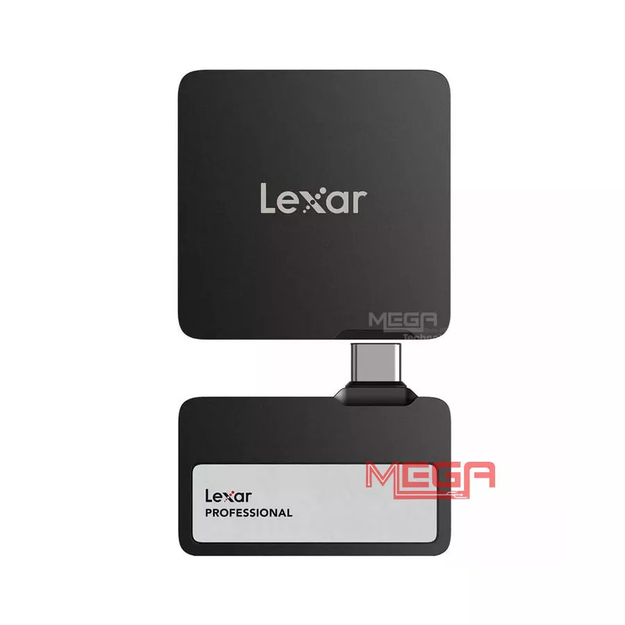 Ổ Cứng Di Động SSD Lexar Professional Go With Hub SL400 1TB Black