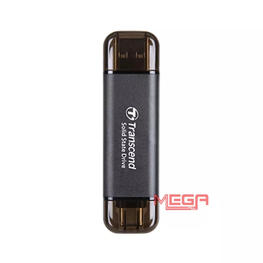 Ổ cứng di động SSD Box Transcend 256GB ESD310C