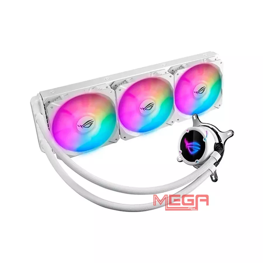 Tản nhiệt Cpu Asus Rog Strix LC 360 II ARGB White Edition