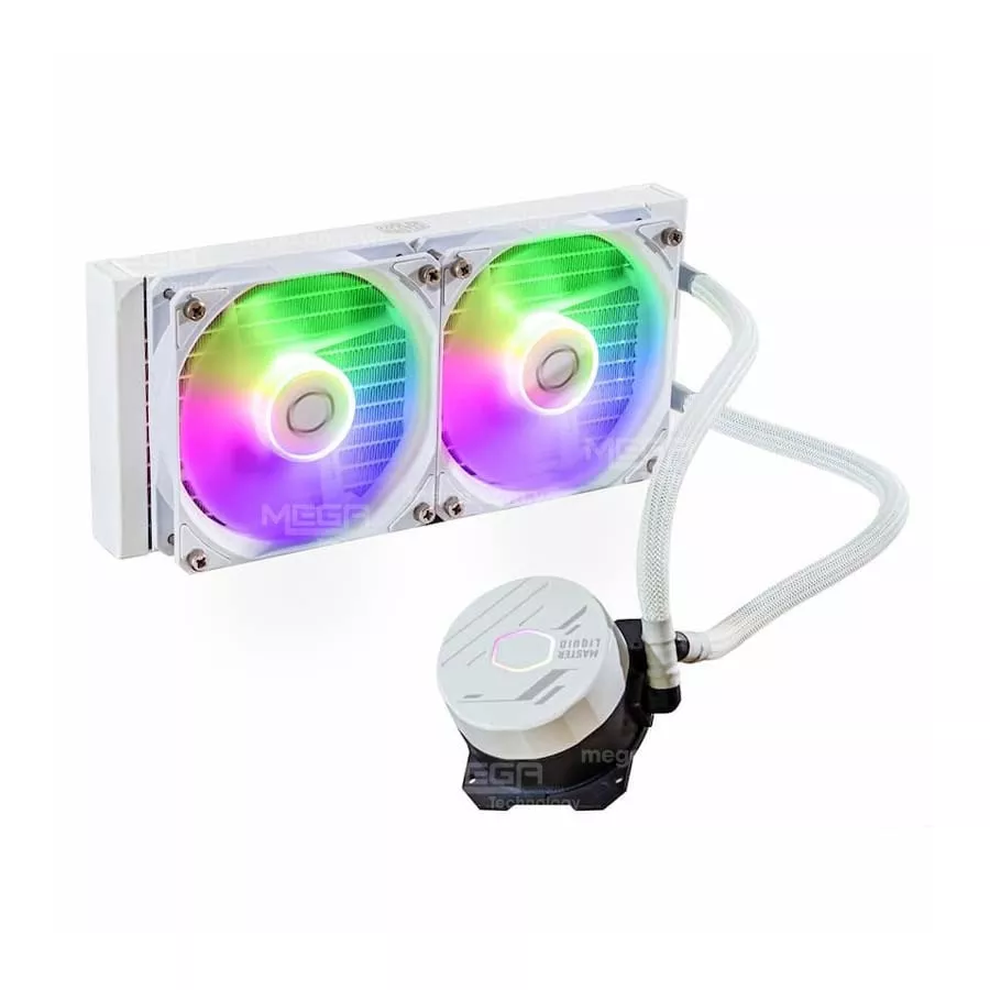 Tản nhiệt nước Cooler Master MasterLiquid 240L Core - Trắng