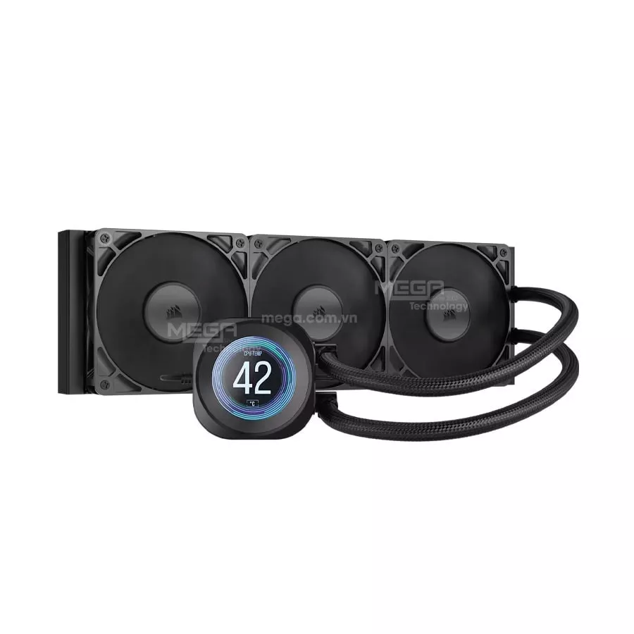Tản nhiêt nước Corsair NAUTILUS 360 RS LCD Black CW-9061033-WW