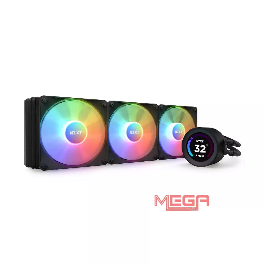Tản nhiệt nước NZXT Kraken 360 RGB Black RL-KR360-B1