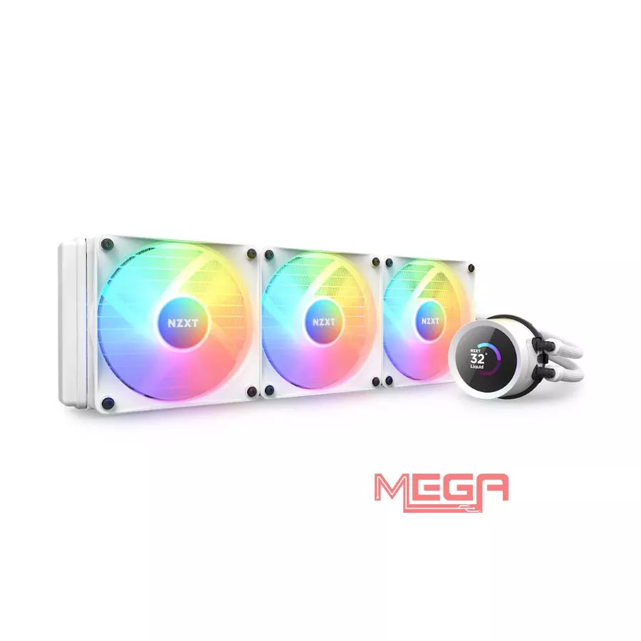 Tản nhiệt nước NZXT Kraken 360 RGB White RL-KR36E-W1