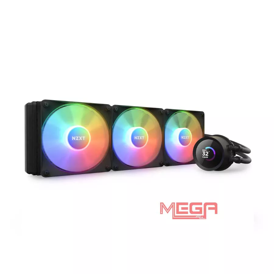 Tản nhiệt nước NZXT Kraken 360 RGB Black RL-KR36E-B1