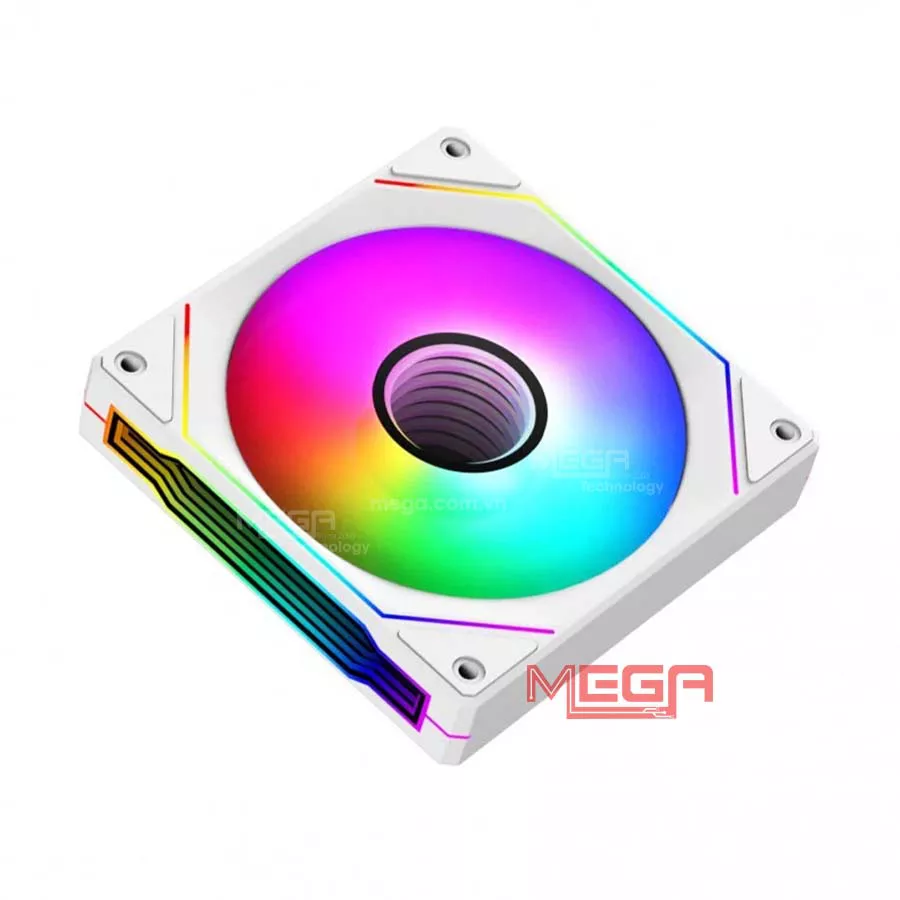 Fan Case Xigmatek Infinity ARTIC EN44571 Trắng - fixed RGB