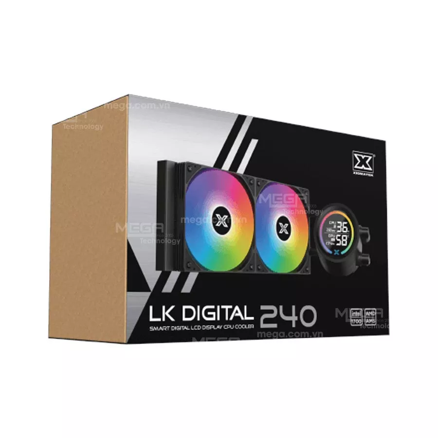 Tản nhiệt nước AIO Xigmatek LK 240 Digital EN46094