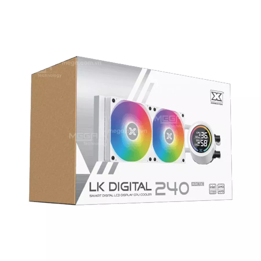 Tản nhiệt nước AIO Xigmatek LK 240 Digital Arctic