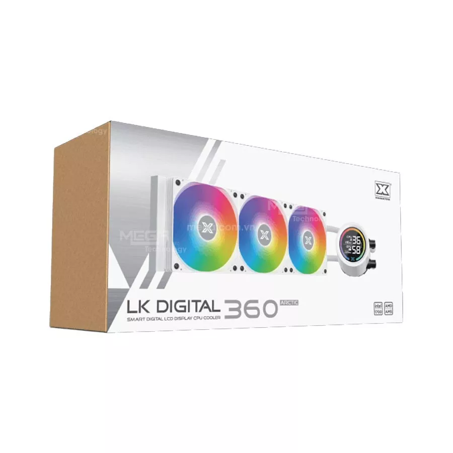 Tản nhiệt nước AIO Xigmatek LK 360 Digital Artic