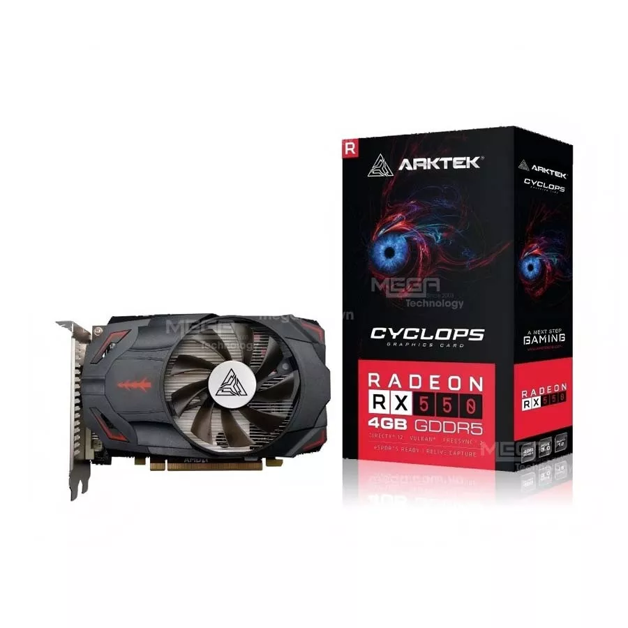Vga ARKTEK RX550 4GB GDDR5