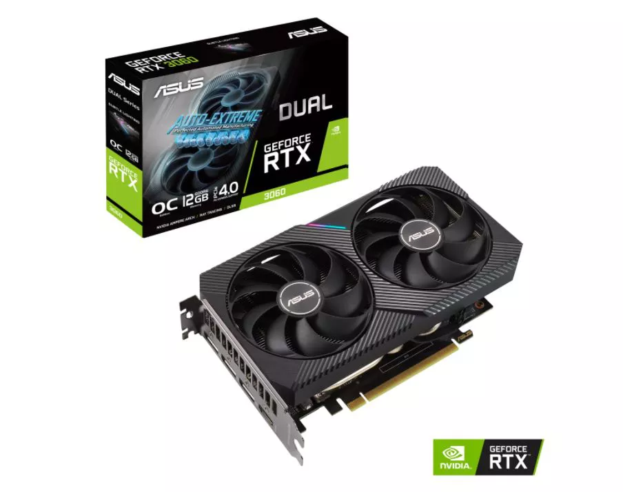 VGA Asus DUAL 12GB RTX 3060 O12G V2