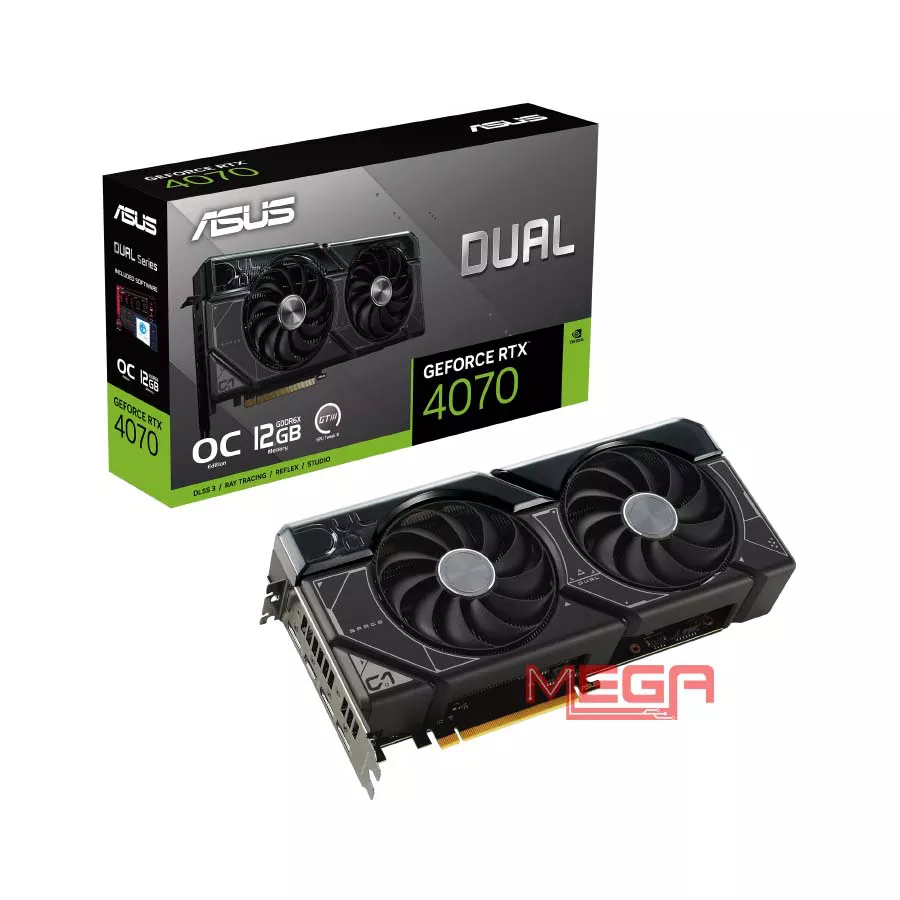 Vga Asus Dual RTX 4070 OC 12GB