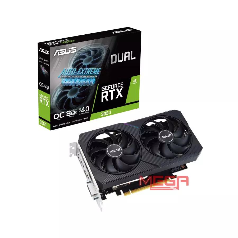 VGA Asus Dual RTX 3050 O8GB V2