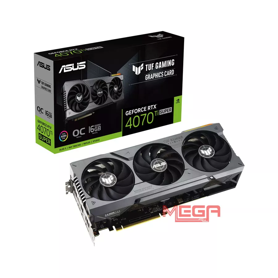 Vga Asus TUF Gaming GeForce RTX 4070 Ti Super 16GB GDDR6X OC Edition