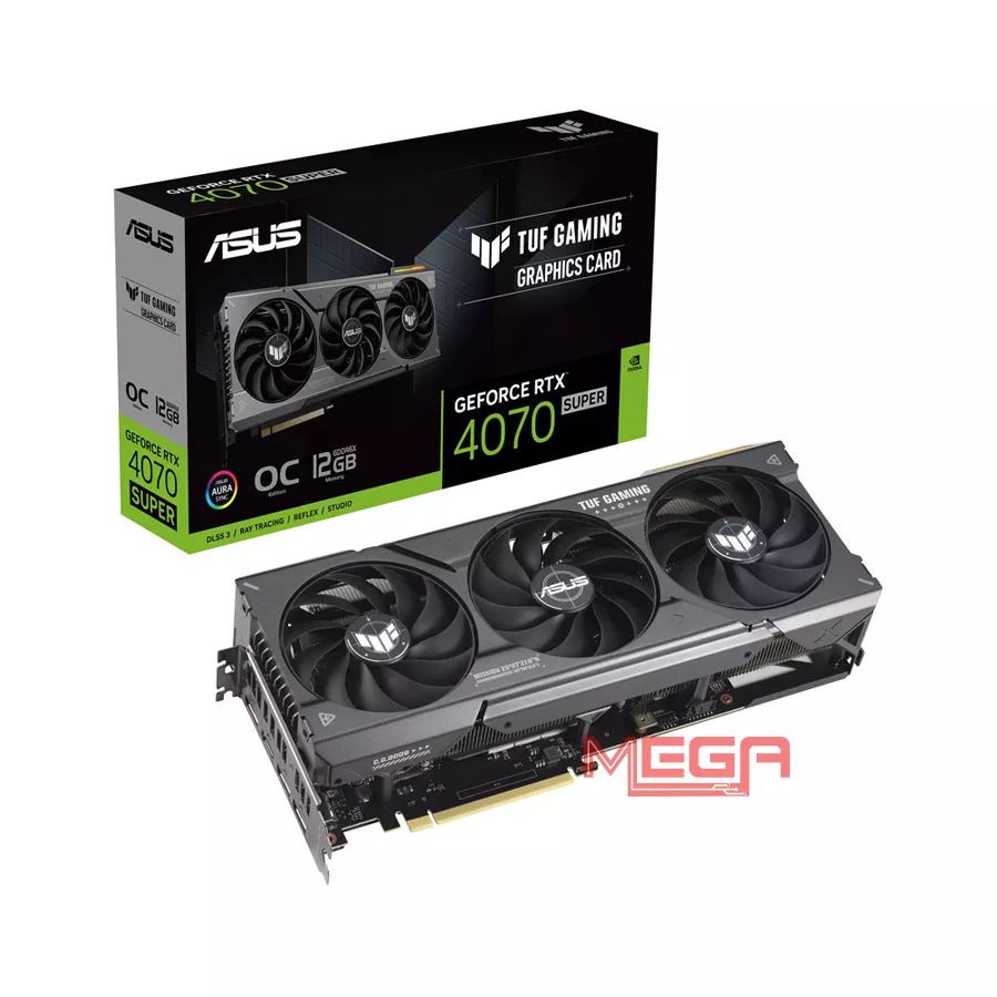 Vga Asus TUF Gaming GeForce RTX 4070 SUPER 12GB GDDR6X OC Edition