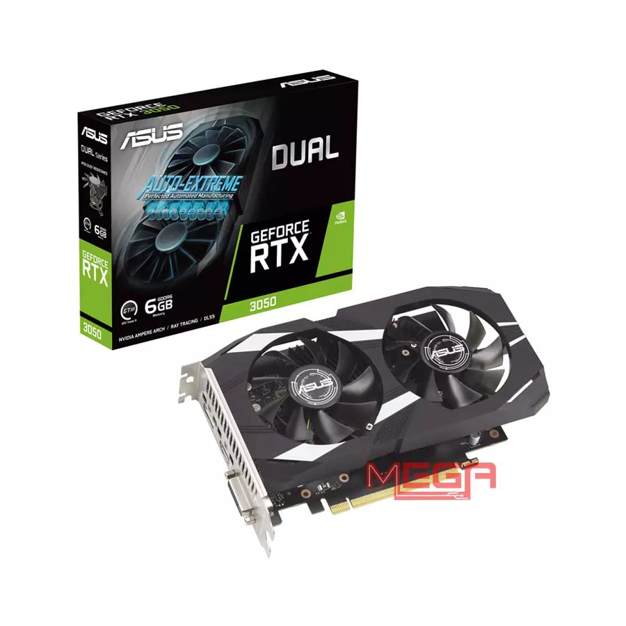 VGA Asus Dual RTX 3050 6GB DDR6