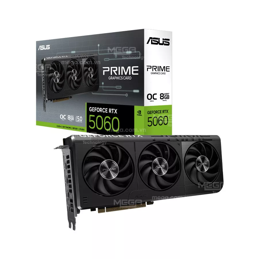 Vga Asus PRIME RTX 5060 8GB GDDR7 OC