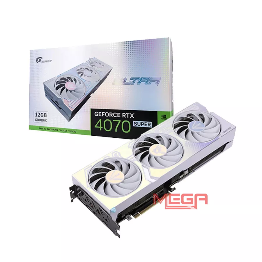 Vga Colorful IGame GeForce RTX 4070 SUPER Ultra W OC 12GB-V