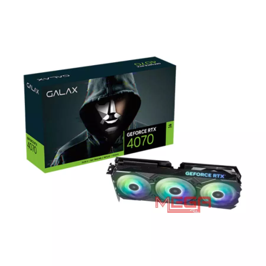 Vga Galax GeForce RTX 4070 EX Gamer Black