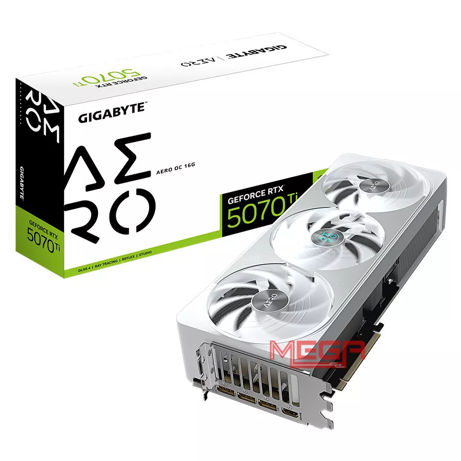 Vga Gigabyte GeForce RTX 5070 Ti AERO OC 16G GDDR7
