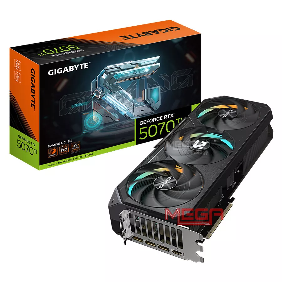 Vga Gigabyte GeForce RTX 5070 Ti GAMING OC 16GB