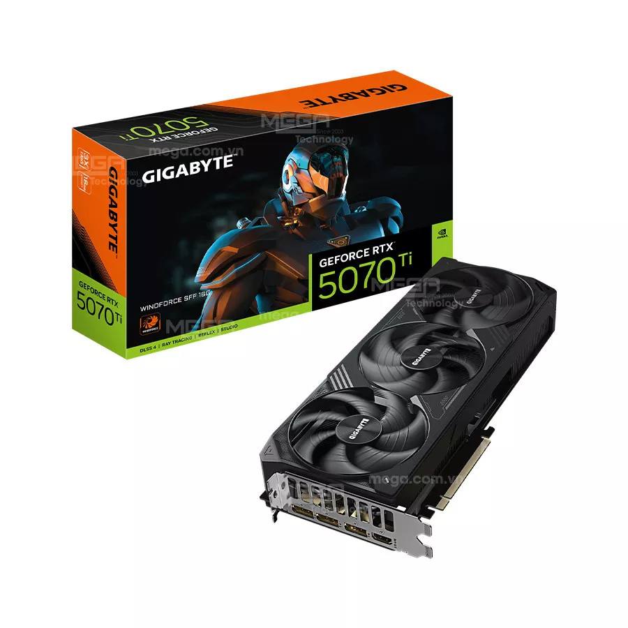 Vga Gigabyte GeForce RTX 5070 Ti WINDFORCE SFF 16G