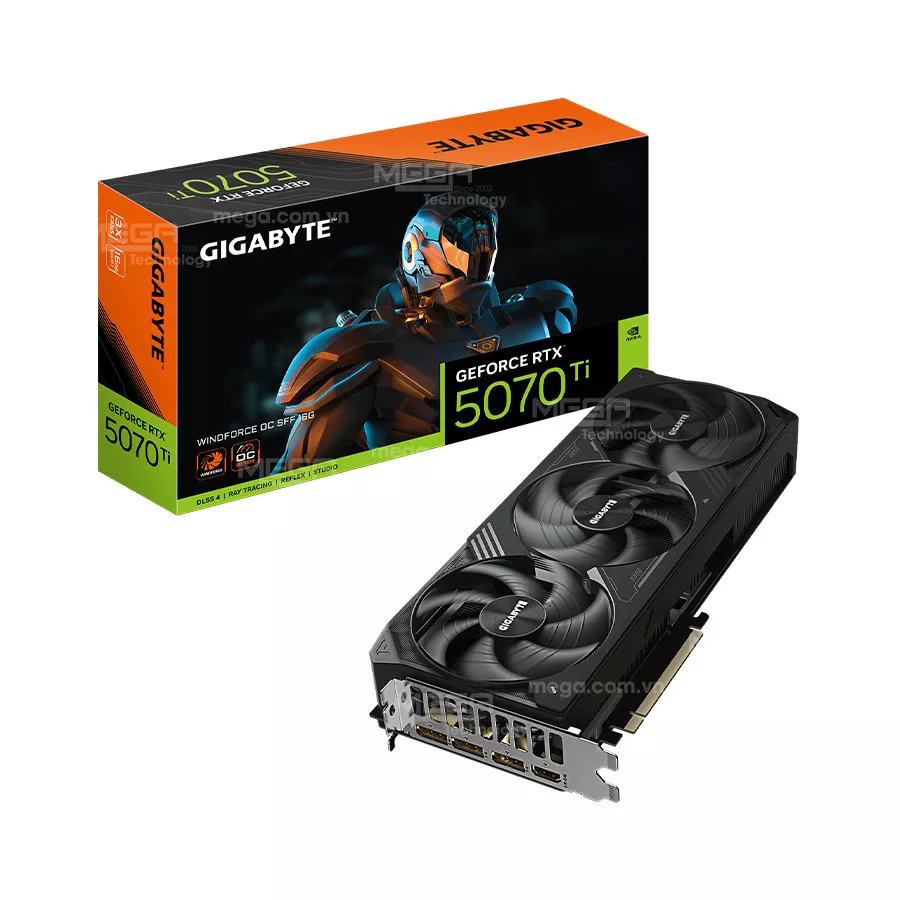 Vga Gigabyte RTX 5070 Ti WINDFORCE OC SFF 16GB