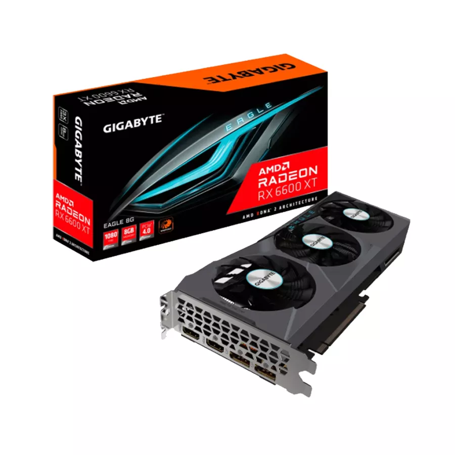 VGA Gigabyte RADEON RX 6600 XT EAGLE 8G GV-R66XTEAGLE-8GD