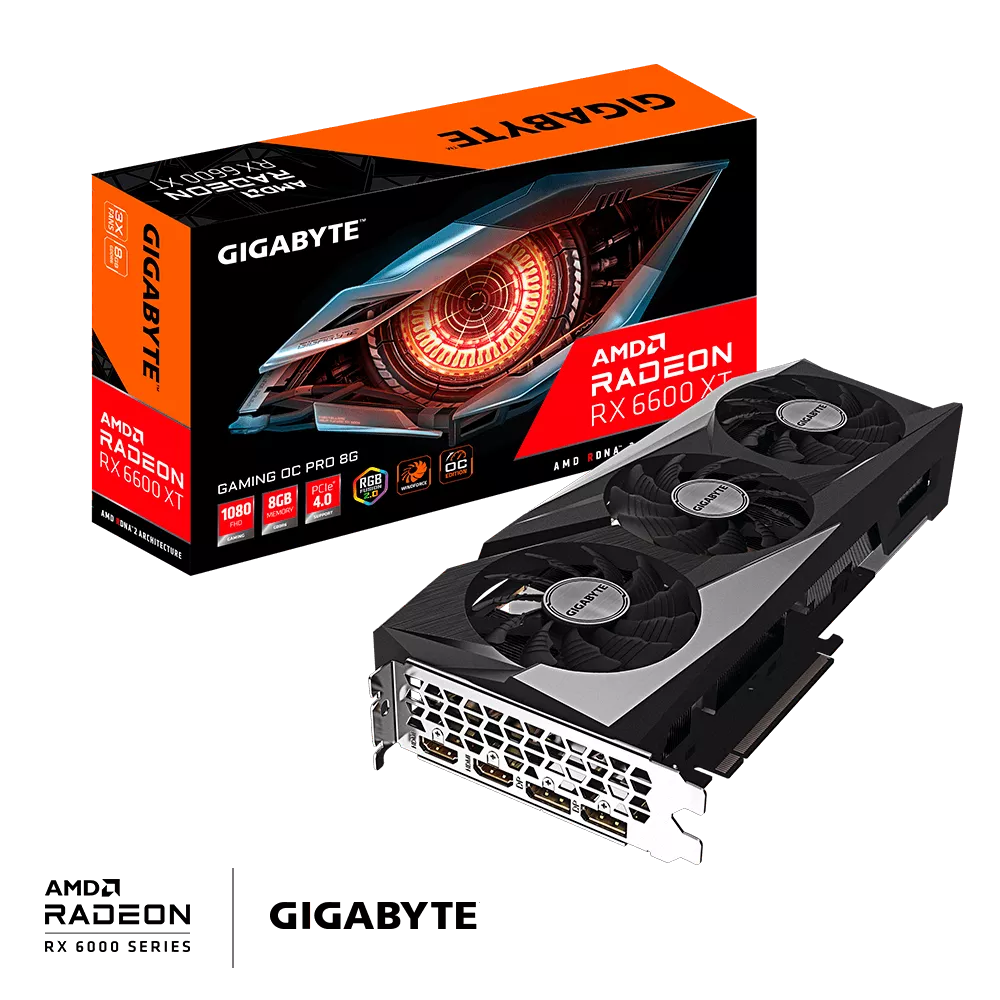 VGA Gigabyte Radeon RX 6600 XT GAMING OC PRO 8GB R66XTGAMINGOC PRO-8GD
