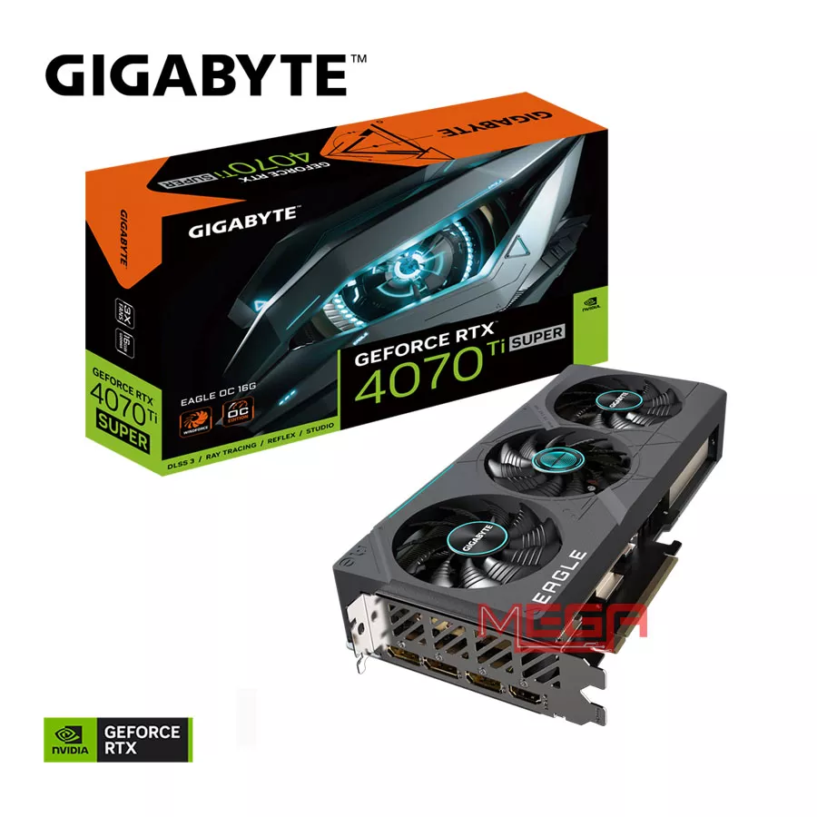 Vga Gigabyte GeForce RTX 4070 Ti SUPER EAGLE OC 16G