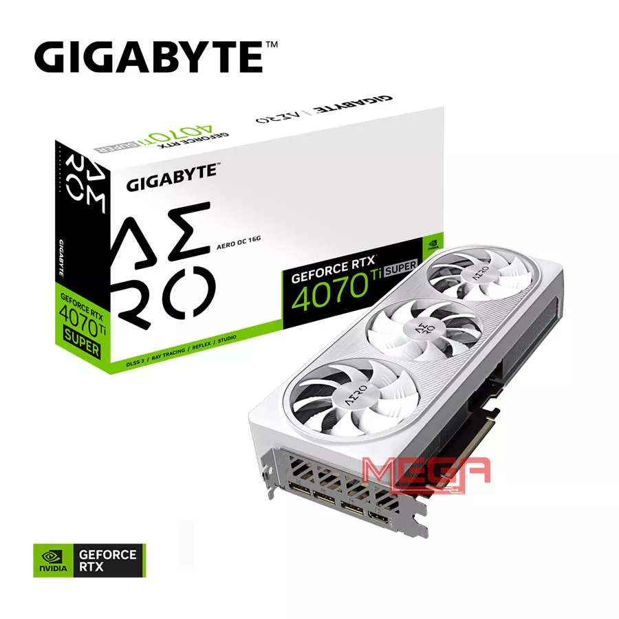 Vga Gigabyte GeForce RTX 4070 Ti Super Aero OC