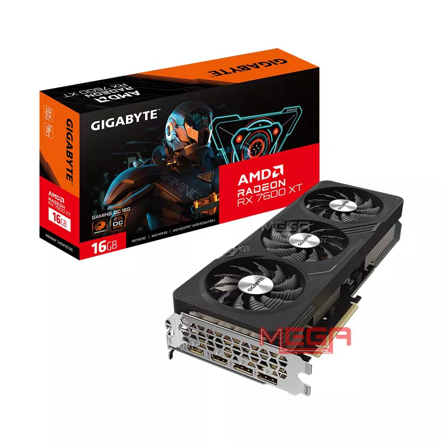 Vga Gigabyte Radeon RX 7600 XT Gaming OC 16G